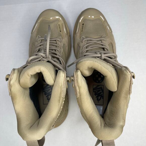 Vans MTE Crestline GORE-TEX Shoes size Mens 7.5 Women’s 9 New Khaki Brown - Picture 10 of 11